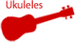 Branded Ukuleles.